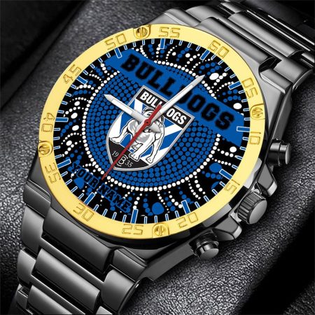 Canterbury Bankstown Bulldogs NRL Mode Personalized Watch Men Gift For Fans