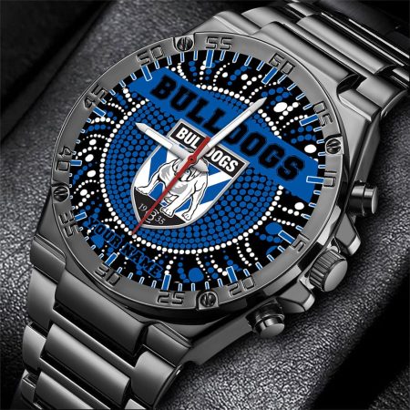Canterbury Bankstown Bulldogs NRL Mode Personalized Watch Men Gift For Fans