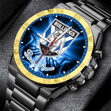 Canterbury Bankstown Bulldogs NRL New Style Personalized Watch Men Gift For Fans