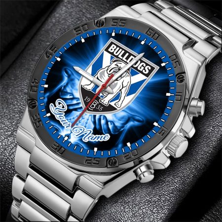 Canterbury Bankstown Bulldogs NRL New Style Personalized Watch Men Gift For Fans