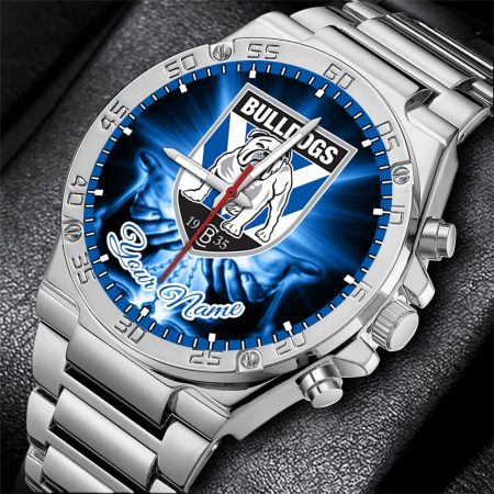 Canterbury Bankstown Bulldogs NRL New Style Personalized Watch Men Gift For Fans
