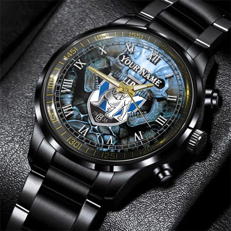 Canterbury Bankstown Bulldogs NRL Personalized Style 3D Men Hand Watch Gift For Fans