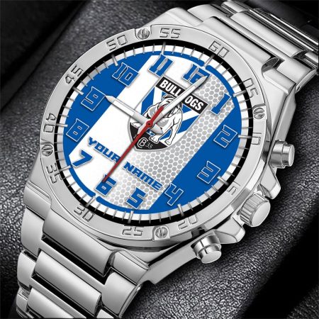 Canterbury Bankstown Bulldogs NRL Personalized Watch Of Wrist Of Men Gift For Fans