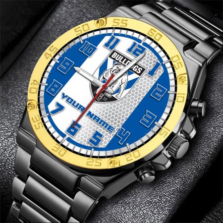 Canterbury Bankstown Bulldogs NRL Personalized Watch Of Wrist Of Men Gift For Fans