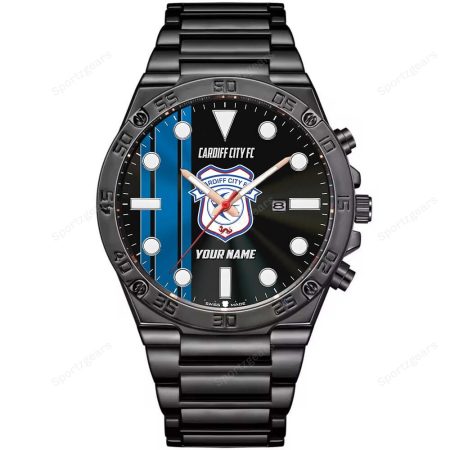 Cardiff City FC Personalized New Hand Watch Gift For Fans