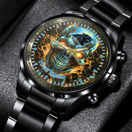 Carolina Panthers NFL Men Hand Watch Personalized Gift For Fans