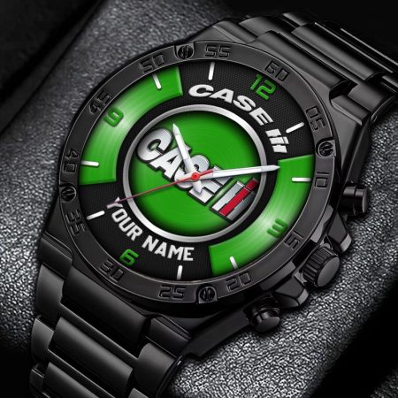 Case IH Tractor Personalized New Stainless Steel Hand Watch For Fans