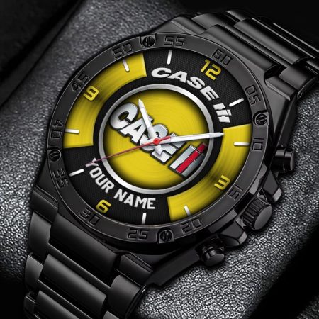 Case IH Tractor Personalized New Stainless Steel Hand Watch For Fans