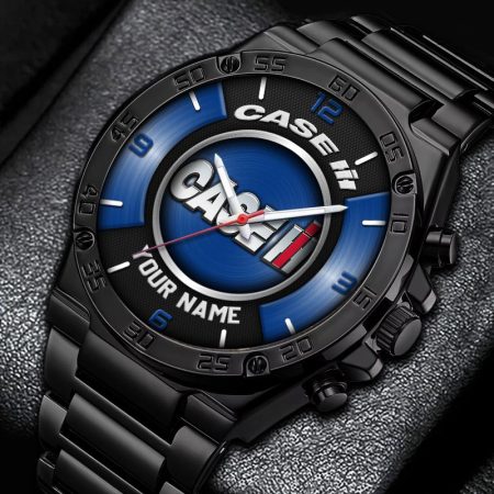 Case IH Tractor Personalized New Stainless Steel Hand Watch For Fans