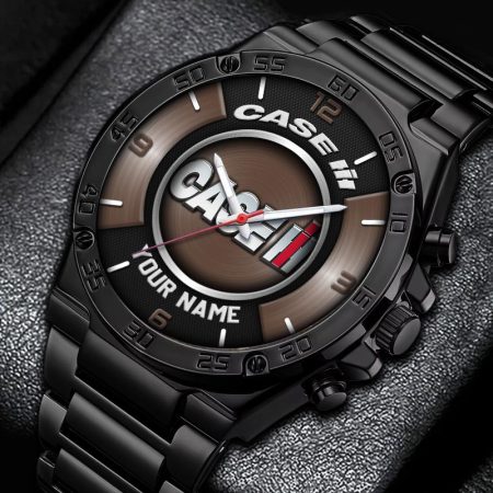 Case IH Tractor Personalized New Stainless Steel Hand Watch For Fans