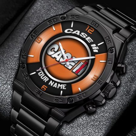 Case IH Tractor Personalized New Stainless Steel Hand Watch For Fans
