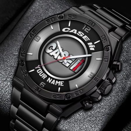 Case IH Tractor Personalized New Stainless Steel Hand Watch For Fans