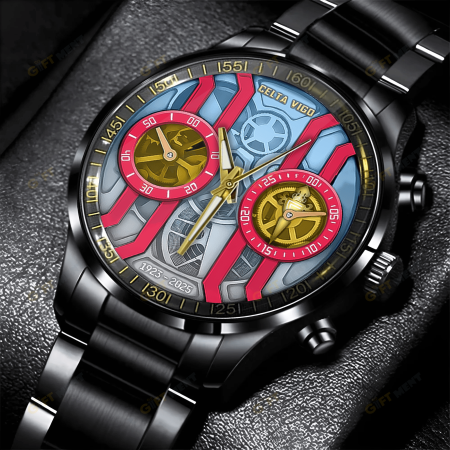 Celta Vigo La Liga Stainless Steel Watch Gift For Fan