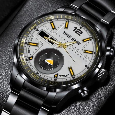 Challenger Tractor Personalized Black Hand Watch Gift For Fans