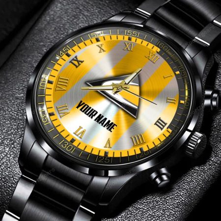 Challenger Tractor Personalized Black Hand Watch Gift For Fans