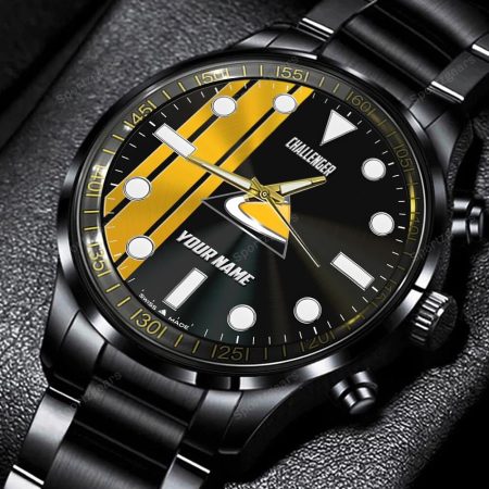 Challenger Tractor Personalized Black Hand Watch Gift For Fans