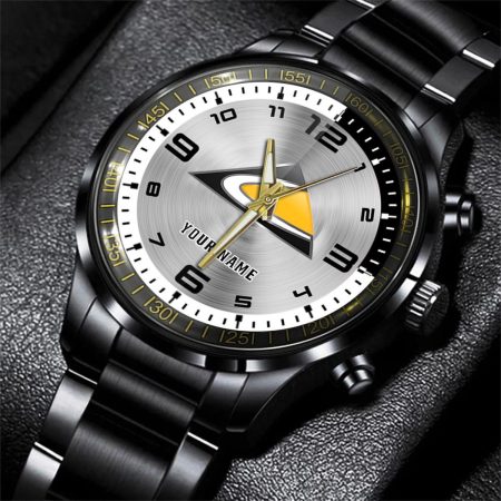 Challenger Tractor Personalized Black Stainless Steel Hand Watch For Fan