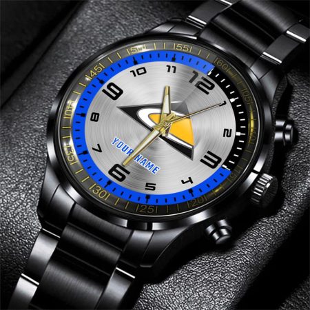 Challenger Tractor Personalized Black Stainless Steel Hand Watch For Fan