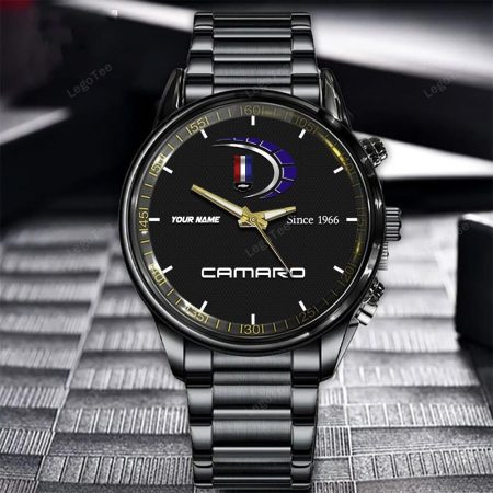 Chevrolet Camaro New Personalized Black Hand Watch Gifts For Fans