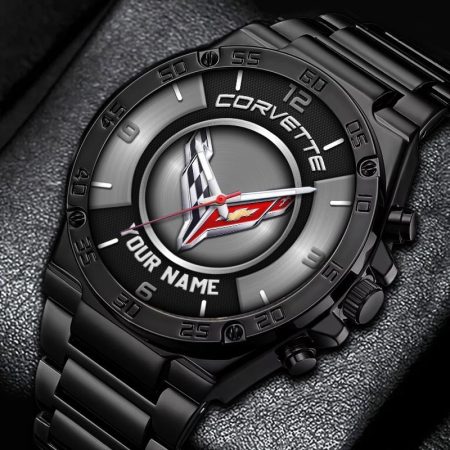 Chevrolet Corvette Truck Personalized New Stainless Steel Hand Watch For Fans