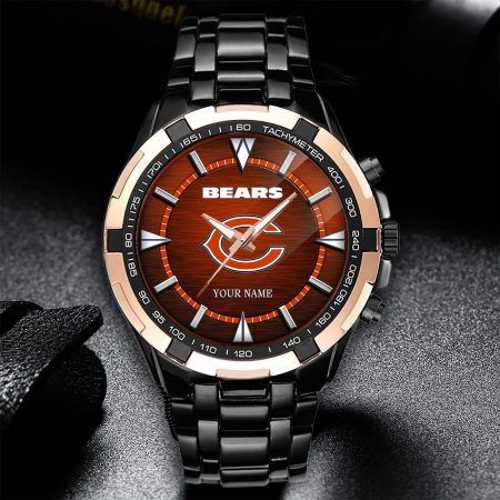 Chicago Bears NFL Alloy Men Quartz Watch Personalized Gift For Fan