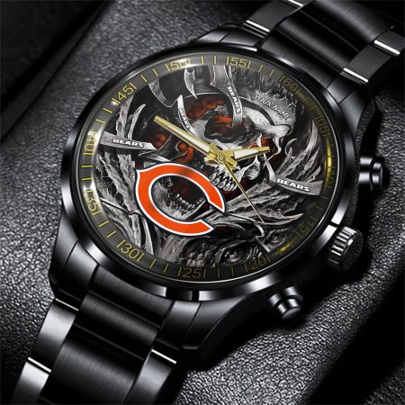 Chicago Bears NFL Men Hand Watch Personalized Gift For Fans