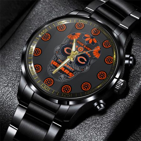 Chicago Bears NFL Men Hand Watch Personalized Gift For Fans