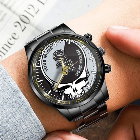 Chicago White Sox MLB Personalized Fashion 3D Men Hand Watch Gift For Fans For Father