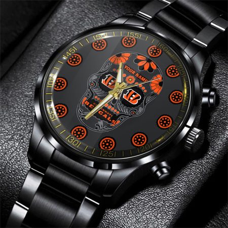 Cincinnati Bengals NFL Men Hand Watch Personalized Gift For Fans