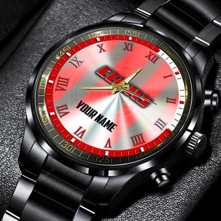 Claas Tractor Personalized Black Hand Watch Gift For Fans