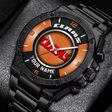 Claas Tractor Personalized New Stainless Steel Hand Watch For Fans