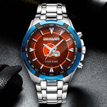 Cleveland Browns NFL Alloy Men Quartz Watch Personalized Gift For Fan