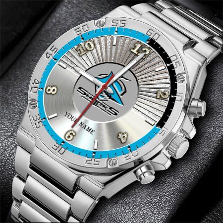 Cronulla Sutherland Sharks NRL New Personalized Watch Men Gift For Fans