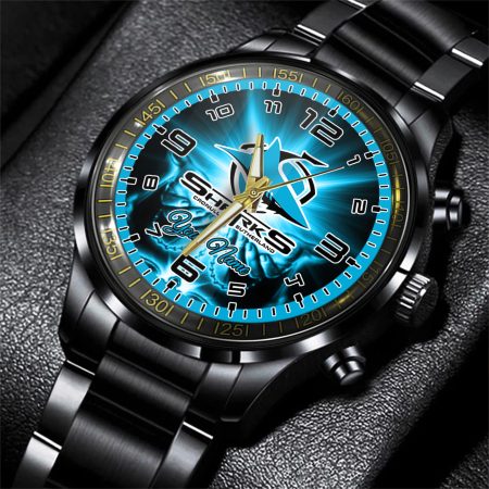 Cronulla Sutherland Sharks NRL Personalized Men Hand Watch Gift For Fans