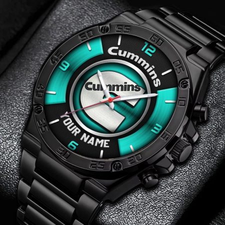 Cummins Truck Personalized New Stainless Steel Hand Watch For Fans