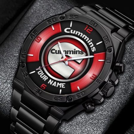 Cummins Truck Personalized New Stainless Steel Hand Watch For Fans