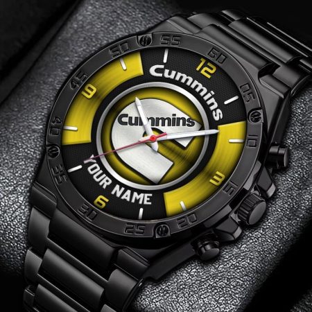 Cummins Truck Personalized New Stainless Steel Hand Watch For Fans