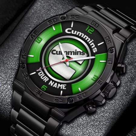 Cummins Truck Personalized New Stainless Steel Hand Watch For Fans