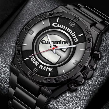 Cummins Truck Personalized New Stainless Steel Hand Watch For Fans