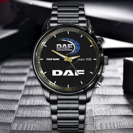 DAF New Personalized Black Hand Watch Gifts For Fans