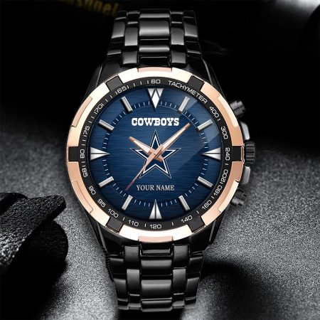 Dallas Cowboys NFL Alloy Men Quartz Watch Personalized Gift For Fan