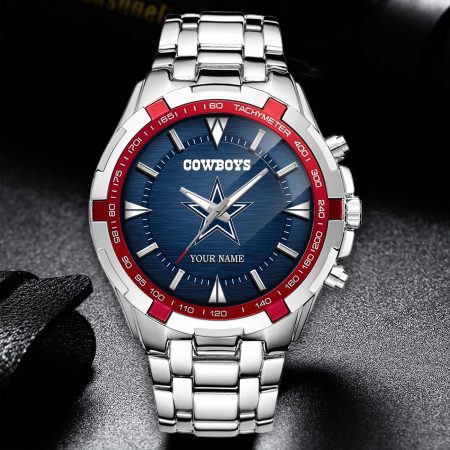 Dallas Cowboys NFL Alloy Men Quartz Watch Personalized Gift For Fan