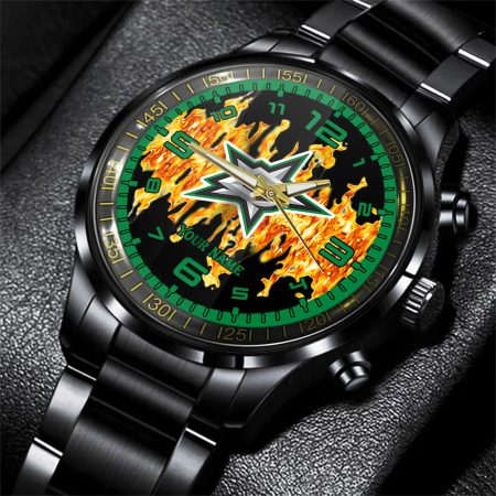 Dallas Stars NHL Personalized 3D Black Watch Gift For Fans