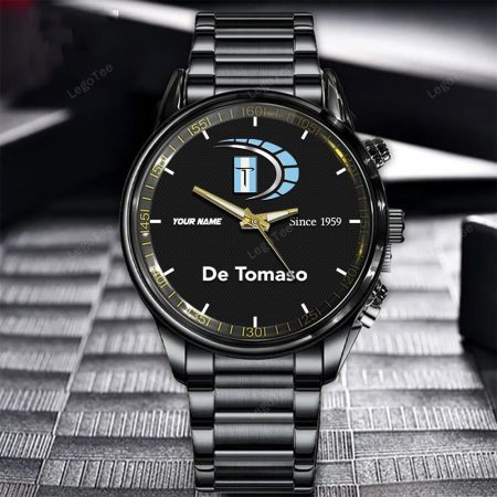 De Tomaso New Personalized Black Hand Watch Gifts For Fans