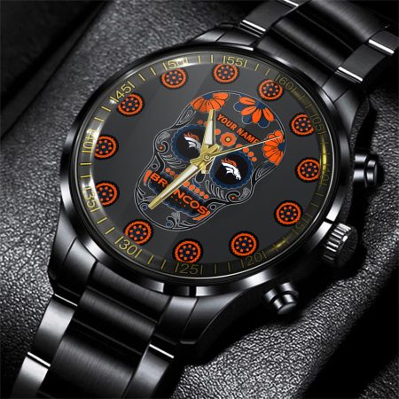 Denver Broncos NFL Men Hand Watch Personalized Gift For Fans