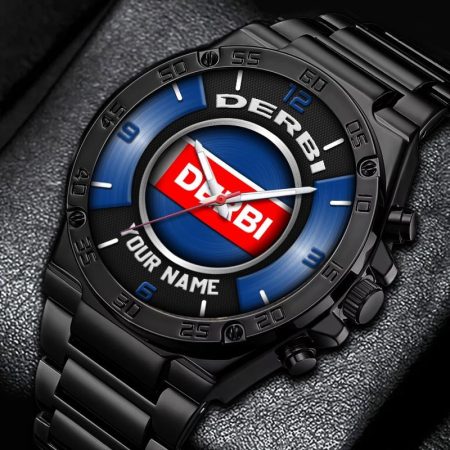 Derbi Motorcycles Personalized New Stainless Steel Hand Watch For Fans