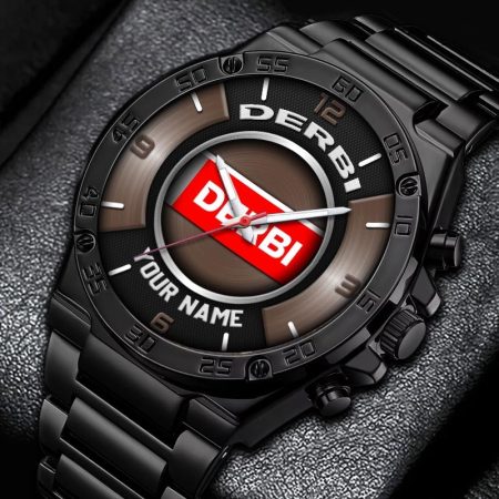 Derbi Motorcycles Personalized New Stainless Steel Hand Watch For Fans