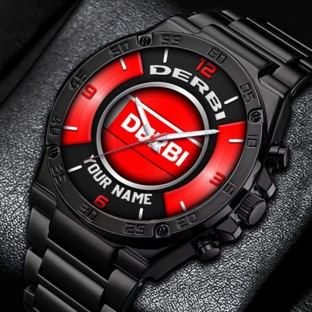 Derbi Motorcycles Personalized New Stainless Steel Hand Watch For Fans