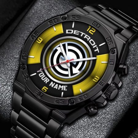 Detroit Diesel Truck Personalized New Stainless Steel Hand Watch For Fans