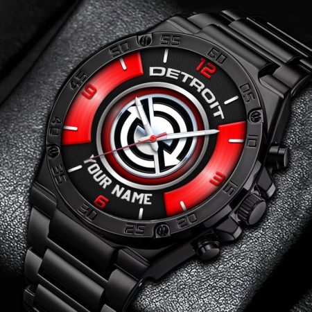Detroit Diesel Truck Personalized New Stainless Steel Hand Watch For Fans